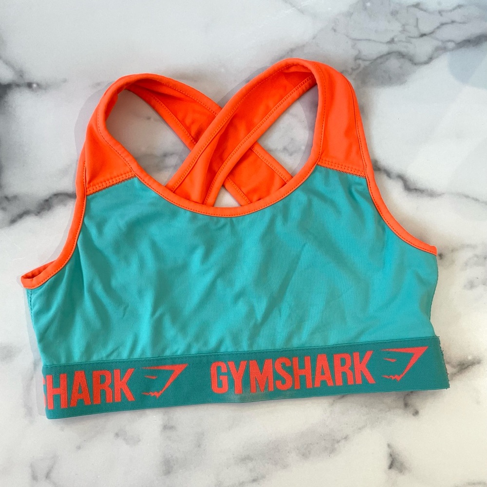 Gymshark sports bra and tank set